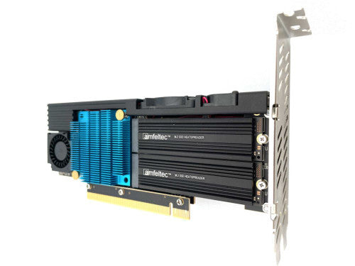 Squid PCI Express Gen 4 Carrier Board for eight (8) M.2 NVME PCIe Gen 4 SSD modules Squid PCI Express Gen 4 Carrier Board for eight (8) M.2 NVME PCIe Gen 4 SSD modules